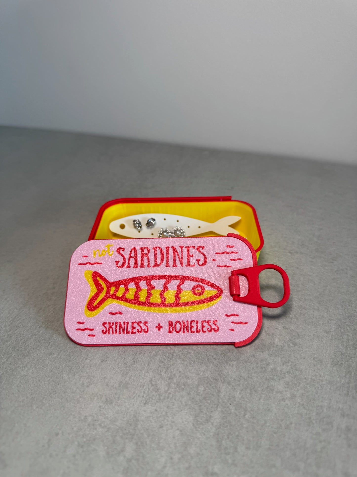 Boîte à bijoux "Sardine"